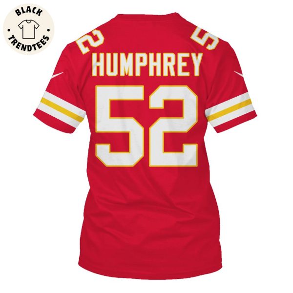 Creed Humphrey Kansas City Chiefs Super Bowl LVIII Limited Edition Red Hoodie Jersey