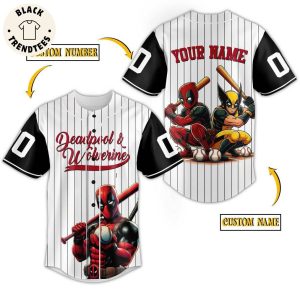 Deadpool And Wolverine 2024 Baseball Jersey