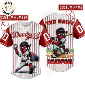 Deadpool Custom Name Baseball Jersey