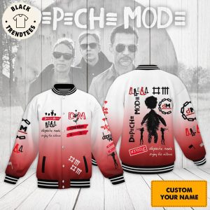 Depeche Mode Enjoy The Silence Baseball Jacket