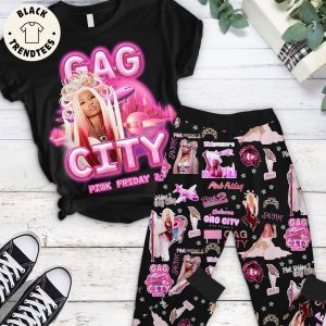 Gas City Pink Friday 2 2024 World Tour Pajamas Set
