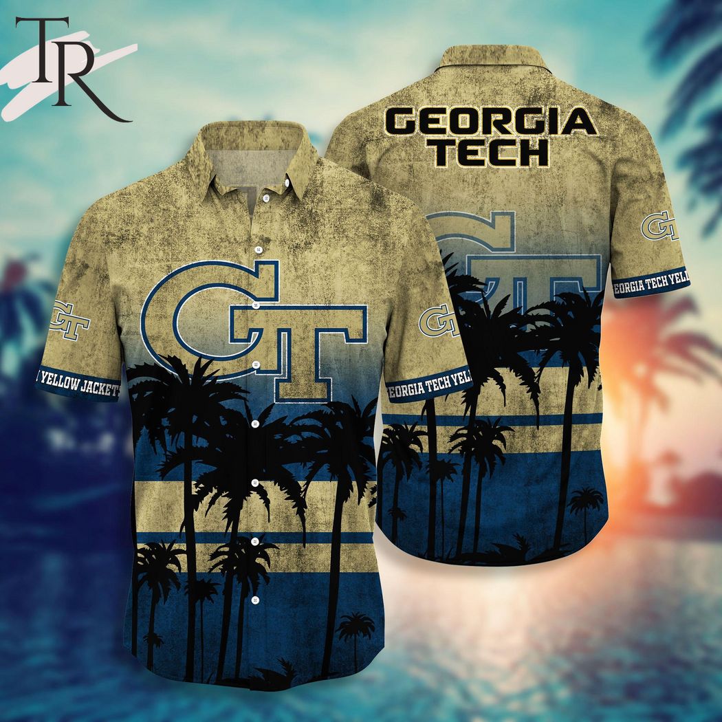 Georgia Tech Yellow Jackets Hawaii Shirt Short Style Hot Trending Summer 2024
