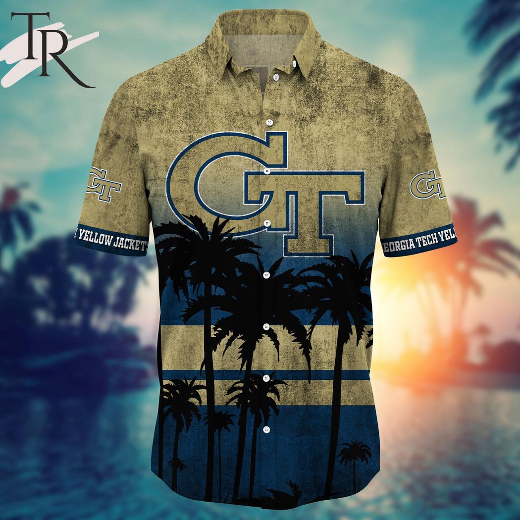 Georgia Tech Yellow Jackets Hawaii Shirt Short Style Hot Trending Summer 2024