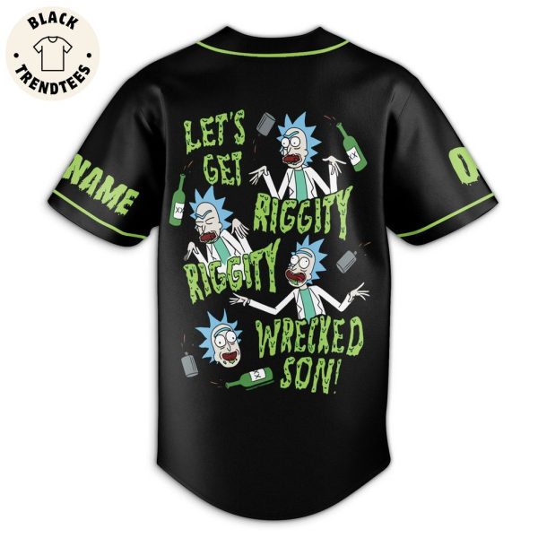 Happy St Patricks Day Let Get Riggity Wrecked Son Baseball Jersey