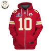 Isiah Pacheco Kansas City Chiefs Super Bowl LVIII Limited Edition Black Hoodie Jersey