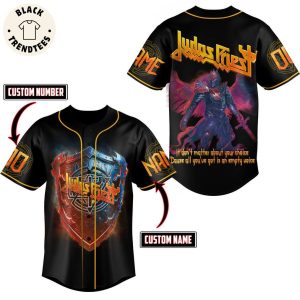 Judas Priest It Dont Matter About Your Choice Cause All You Are Got Is An Empty Voice Baseball Jacket