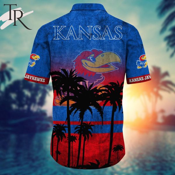 Kansas Jayhawks Hawaii Shirt Short Style Hot Trending Summer 2024