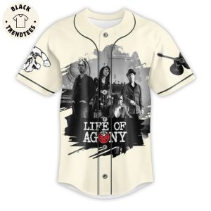Life Of Agony A Place Where There No More Pain Im Emty Through & Through Baseball Jersey