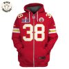 Nick Bolton Kansas City Chiefs Super Bowl LVIII Limited Edition Black Hoodie Jersey