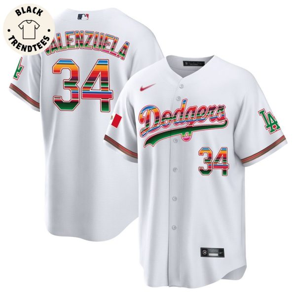 Los Angeles Dodgers Mexico Baseball Jersey