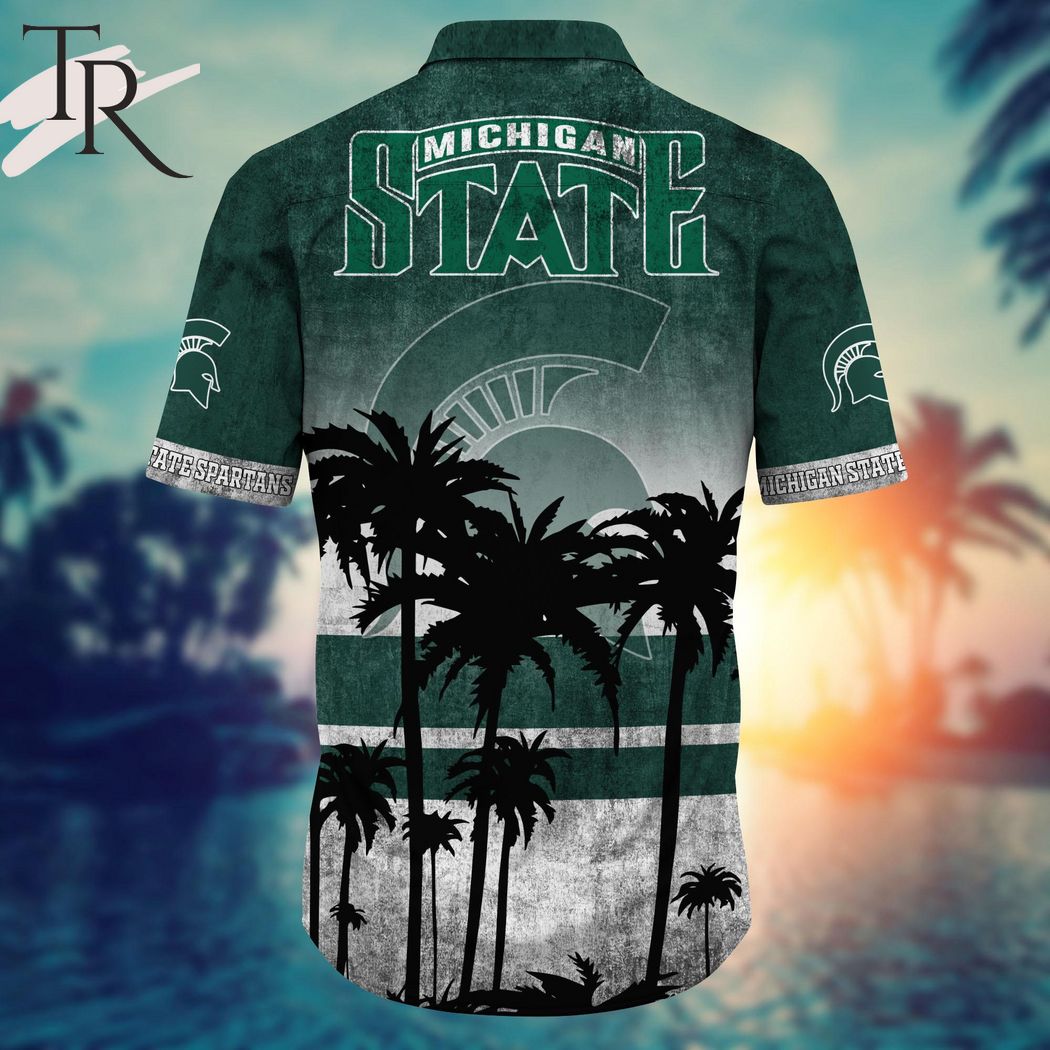 Michigan State Spartans Hawaii Shirt Short Style Hot Trending Summer 2024