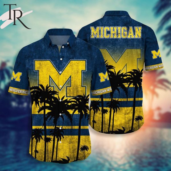 Michigan Wolverines Hawaii Shirt Short Style Hot Trending Summer 2024
