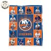 New York Ranger Ice Hockey Team Legends Blanket