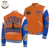 New York Knick Logo Forever Baseball Jacket