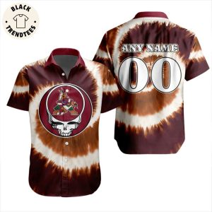 NHL Arizona Coyotes Special Grateful Dead Tie-Dye Design Hawaiian Shirt