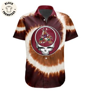 NHL Arizona Coyotes Special Grateful Dead Tie-Dye Design Hawaiian Shirt