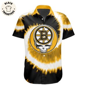 NHL Boston Bruins Special Grateful Dead Tie-Dye Design Hawaiian Shirt