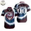 NHL Chicago Blackhawks Special Grateful Dead Tie-Dye Design Hawaiian Shirt