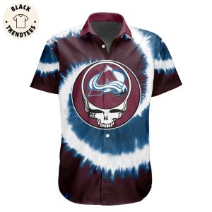 NHL Colorado Avalanche Special Grateful Dead Tie-Dye Design Hawaiian Shirt