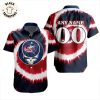 NHL Dallas Stars Special Grateful Dead Tie-Dye Design Hawaiian Shirt