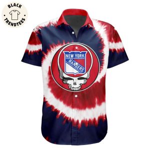 NHL New York Rangers Special Grateful Dead Tie-Dye Design Hawaiian Shirt