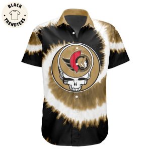 NHL Ottawa Senators Special Grateful Dead Tie-Dye Design Hawaiian Shirt