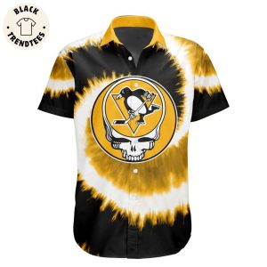 NHL Pittsburgh Penguins Special Grateful Dead Tie-Dye Design Hawaiian Shirt