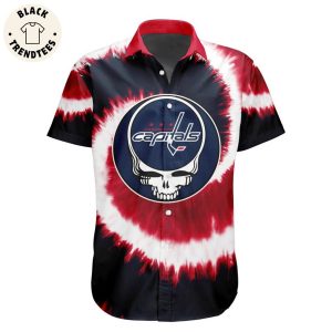 NHL Washington Capitals Special Grateful Dead Tie-Dye Design Hawaiian Shirt