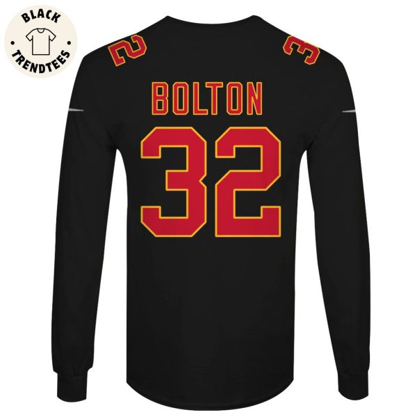 Nick Bolton Kansas City Chiefs Super Bowl LVIII Limited Edition Black Hoodie Jersey