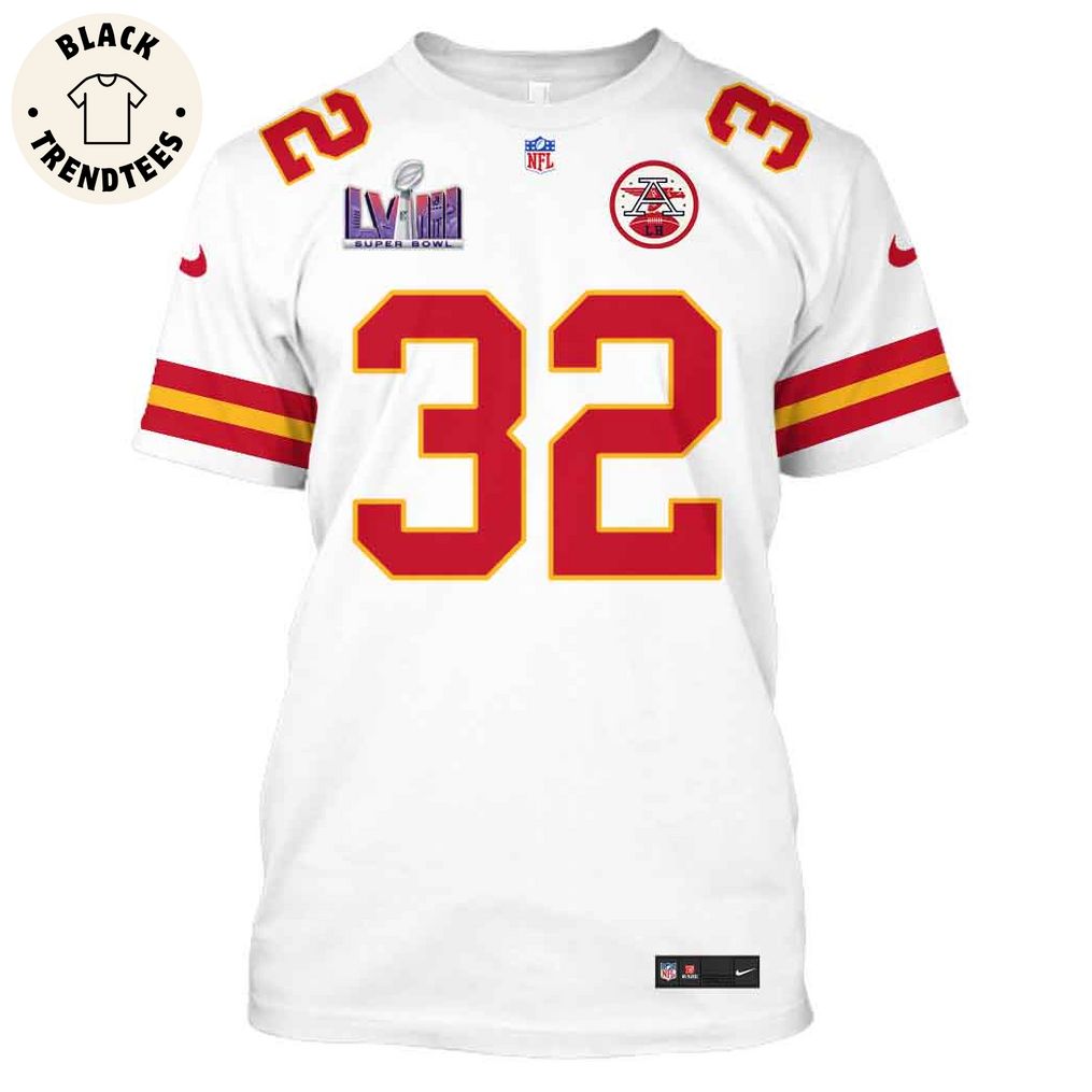 Nick Bolton Kansas City Chiefs Super Bowl LVIII Limited Edition White Hoodie Jersey