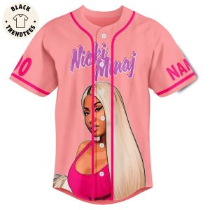 Nicki Minaj Pink Friday 2 Tour Baseball Jersey