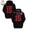 Patrick Mahomes Kansas City Chiefs Super Bowl LVIII Limited Edition Red Hoodie Jersey