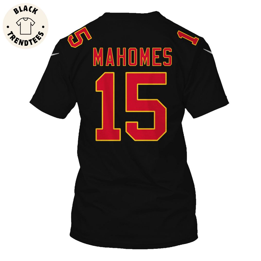 Patrick Mahomes Kansas City Chiefs Super Bowl LVIII Limited Edition Black Hoodie Jersey