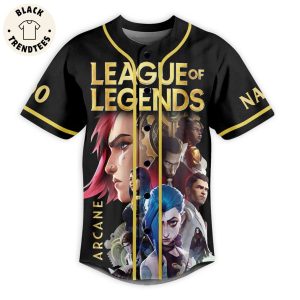 Personalized League Of Legends Arcane What Makes You Different Makes You Strong Baseball Jersey
