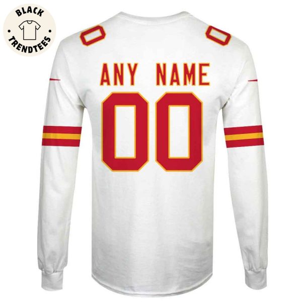 Personalized Name and Number Kansas City Chiefs Super Bowl LVIII Hoodie Jersey