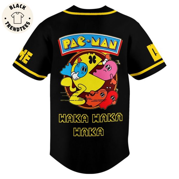 Personalized Pac-Man Waka Waka Waka Baseball Jersey
