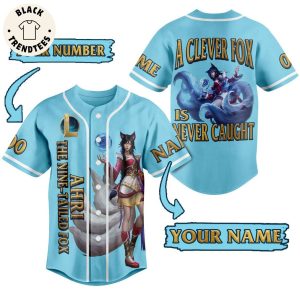 Personalized The Nine-Tailed Fox A Clever Fox Is Never Caught Baseball Jersey