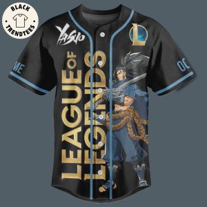Personalized Yasuo League Of Legends Follow The Wind But Watch Your Back Baseball Jersey