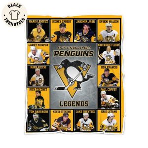 Pittsburgh Penguins Ice Hockey Team Legends Blanket