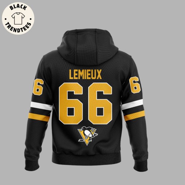 Pittsburgh Penguins Lemieux 66 Hoodie Longpant Cap Set