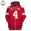 Rashee Rice Kansas City Chiefs Super Bowl LVIII Limited Edition Black Hoodie Jersey