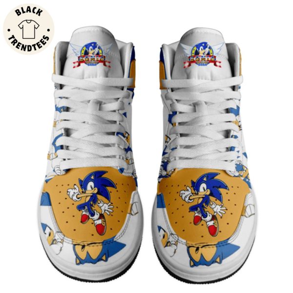 Sonic Sega Logo Air Jordan 1 High Top