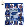 Toronto Maple Leafs Logo Ice Hockey Team Legends Blanket