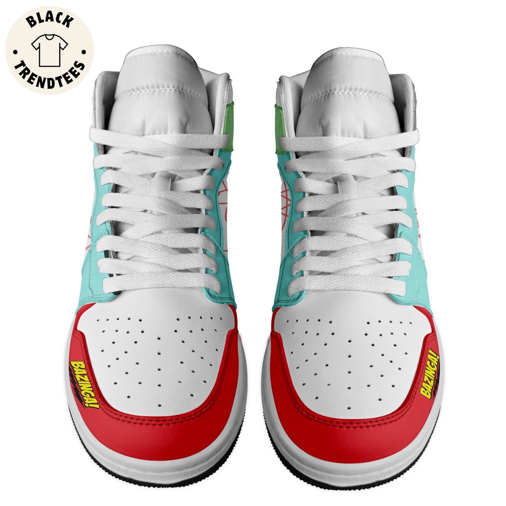 The Big Bag Theory Nike Logo Design Air Jordan 1 High Top