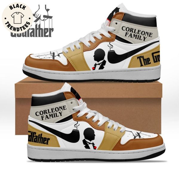 The Godfather Corleone Family Nike Logo Design Air Jordan 1 High Top