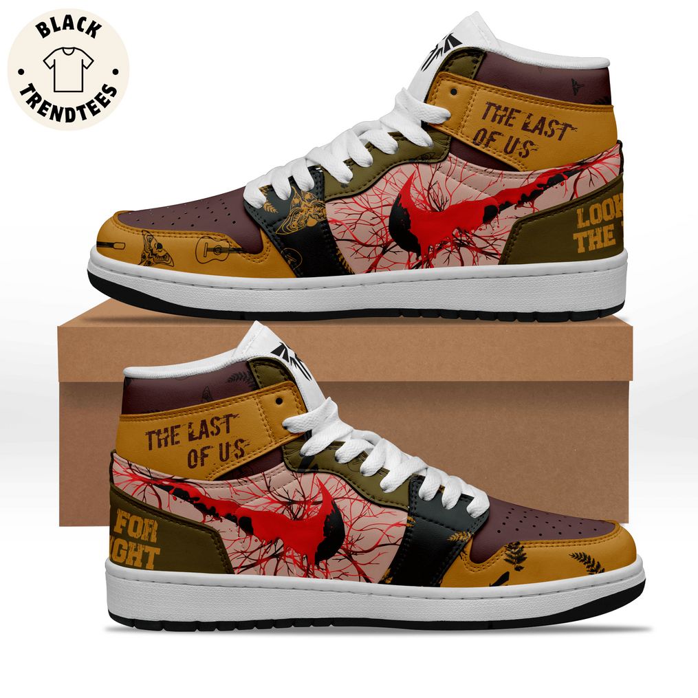 The Last Of Us Look For The Fight Nike Logo Design Air Jordan 1 High Top