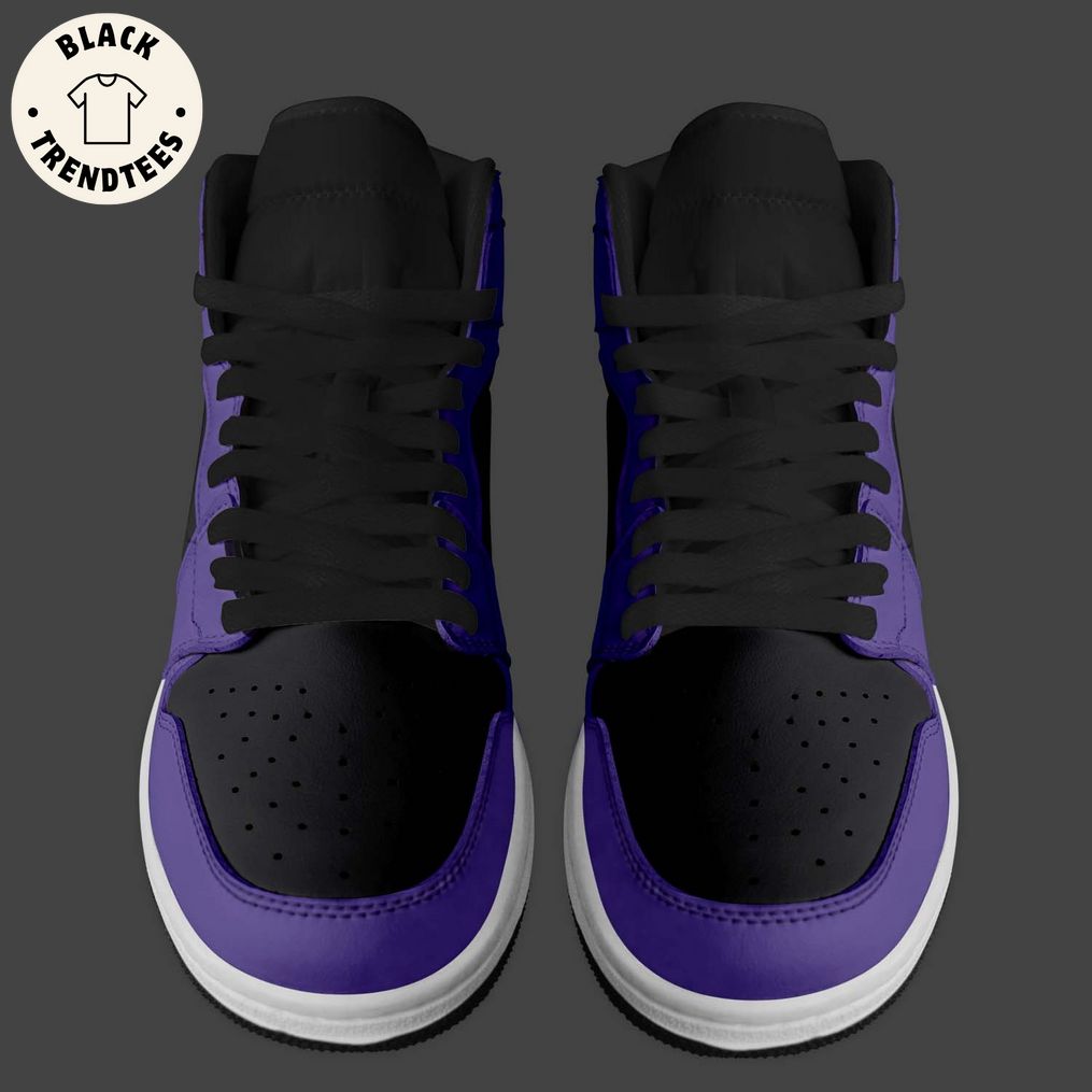 The Tinas Nike Purple Design Air Jordan 1 High Top