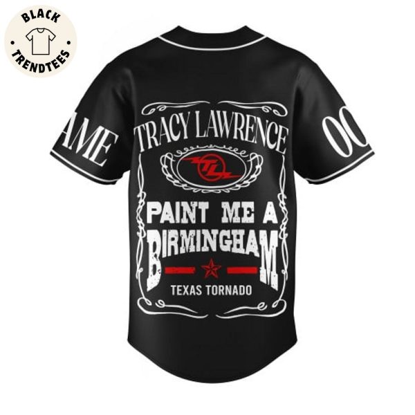 Tracy Lawrence Find Out Who Yours Friends Are Paint Me A Birmingham Baseball Jersey