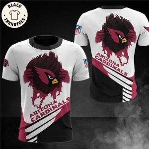 Arizona Cardinals Logo Design 3D T-Shirt