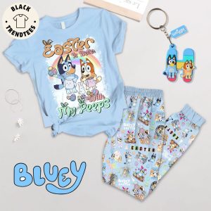 Bluey Easter Is Better With My Peeps Pajamas Set